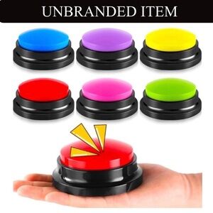 Recordable Answer Buzzers Button, “BIDDY NO BID” RECORDABLE BUTTON”, NIB